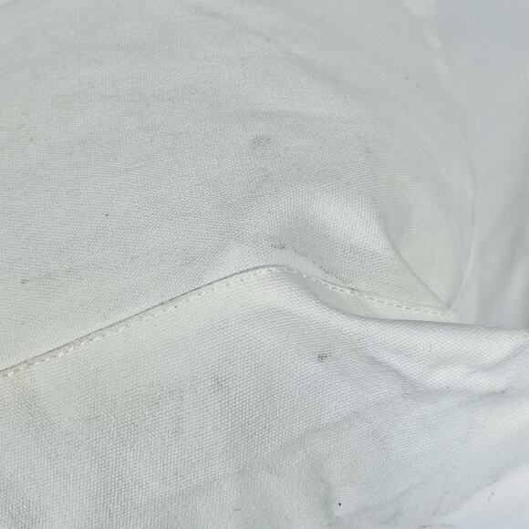 Vans Off The Wall Reusable Large Tote Bag Classic Style Bold Logo White New - Picture 7 of 10